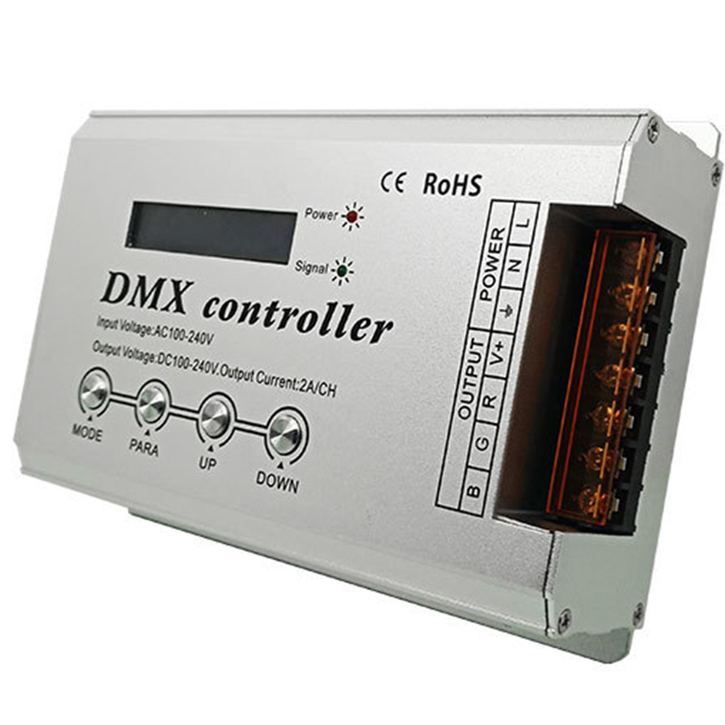 DMX300B DC100V~240V High Voltage DMX Controller With LCD Display - Discontinued and replaced by DMX300D DMX300B DC100V~240V High Voltage DMX Controller With LCD Display - Discontinued and replaced by DMX300D